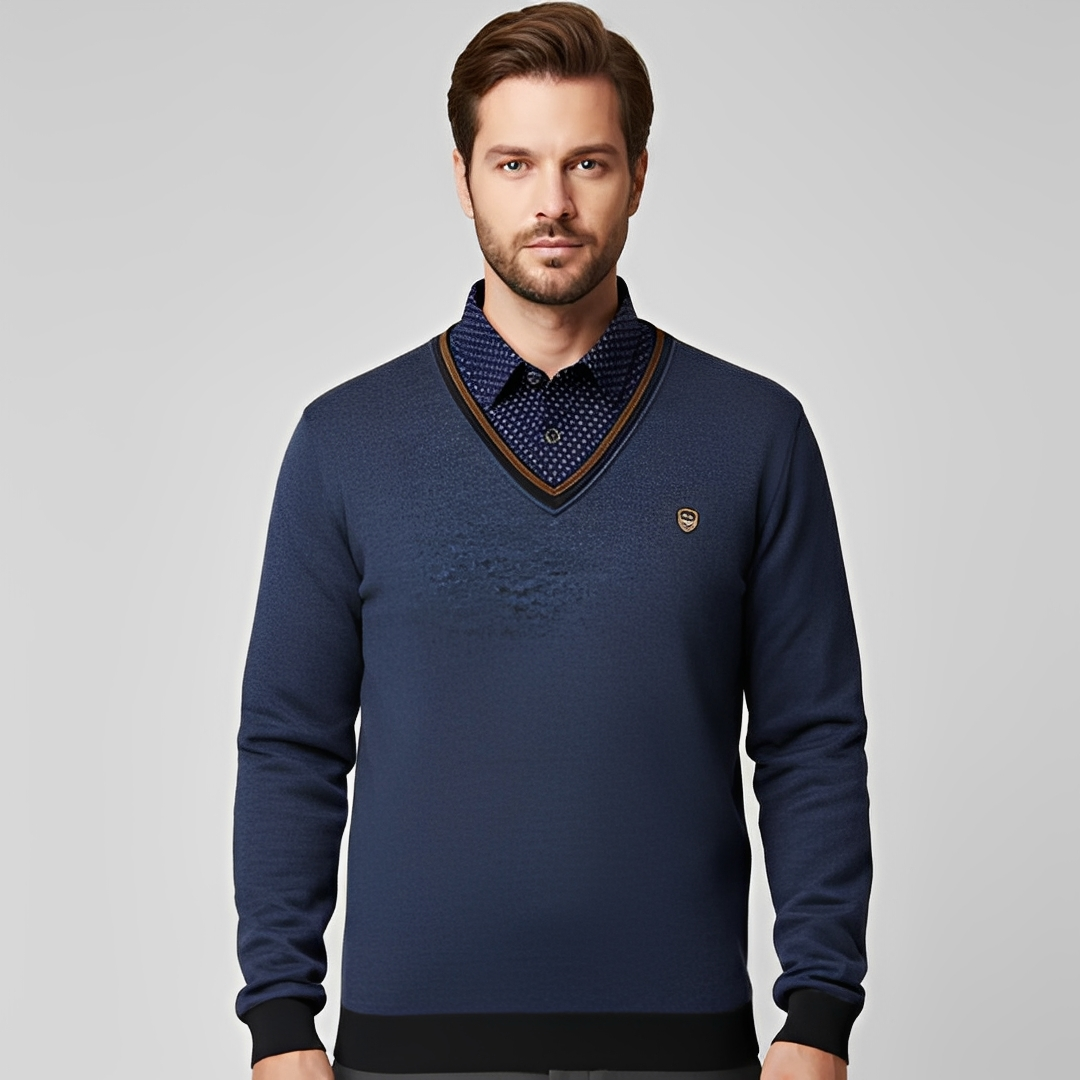 Elezer - Warmer und stilvoller Pullover für Herren