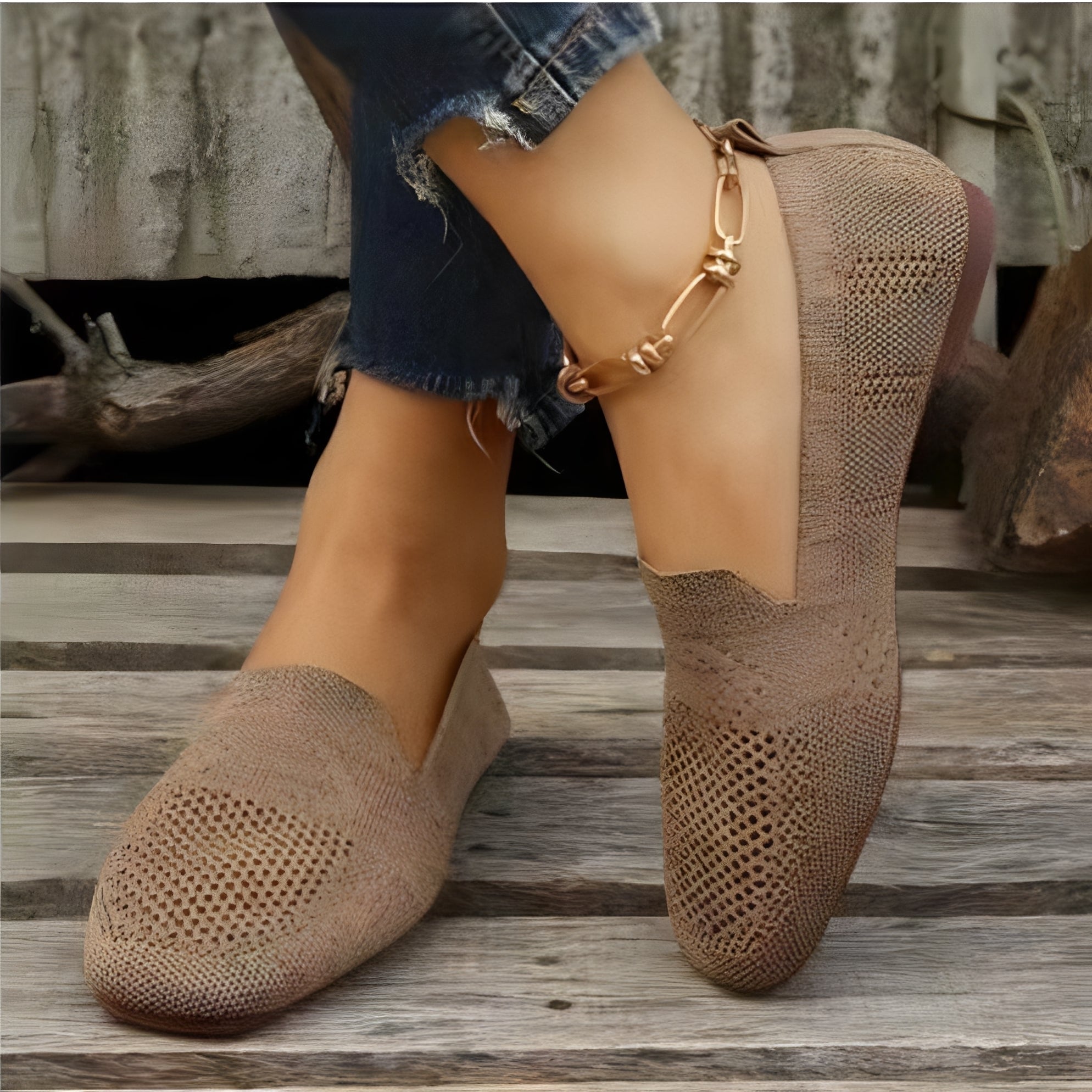 Joanna - Damenfreizeitschuhe mit rutschfester Sohle