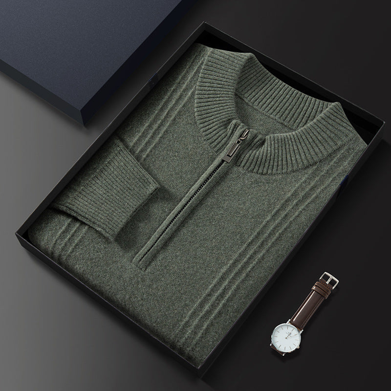 Ralph – Eleganter Herrenpullover mit Rippstruktur