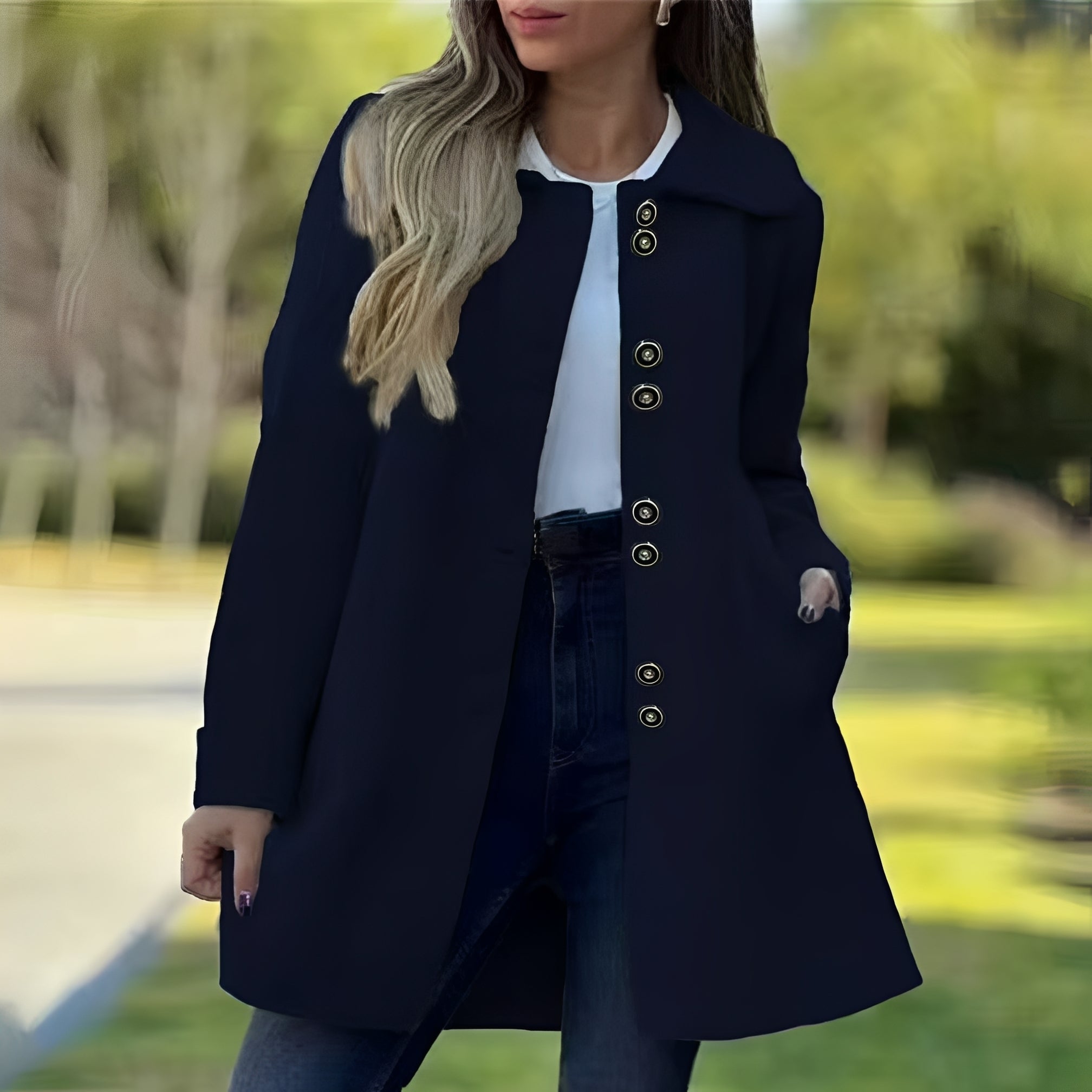 Amelia - Elegante und stilvolle Fleece-Strickjacke für Damen