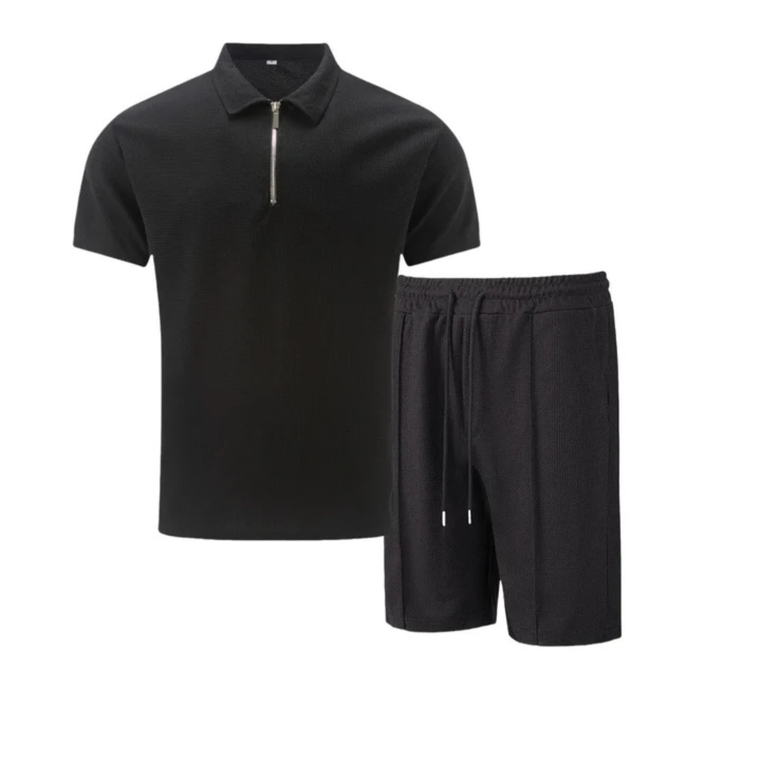Zephyr - Herren Baumwolle Ko-ord Set im lockeren Stil