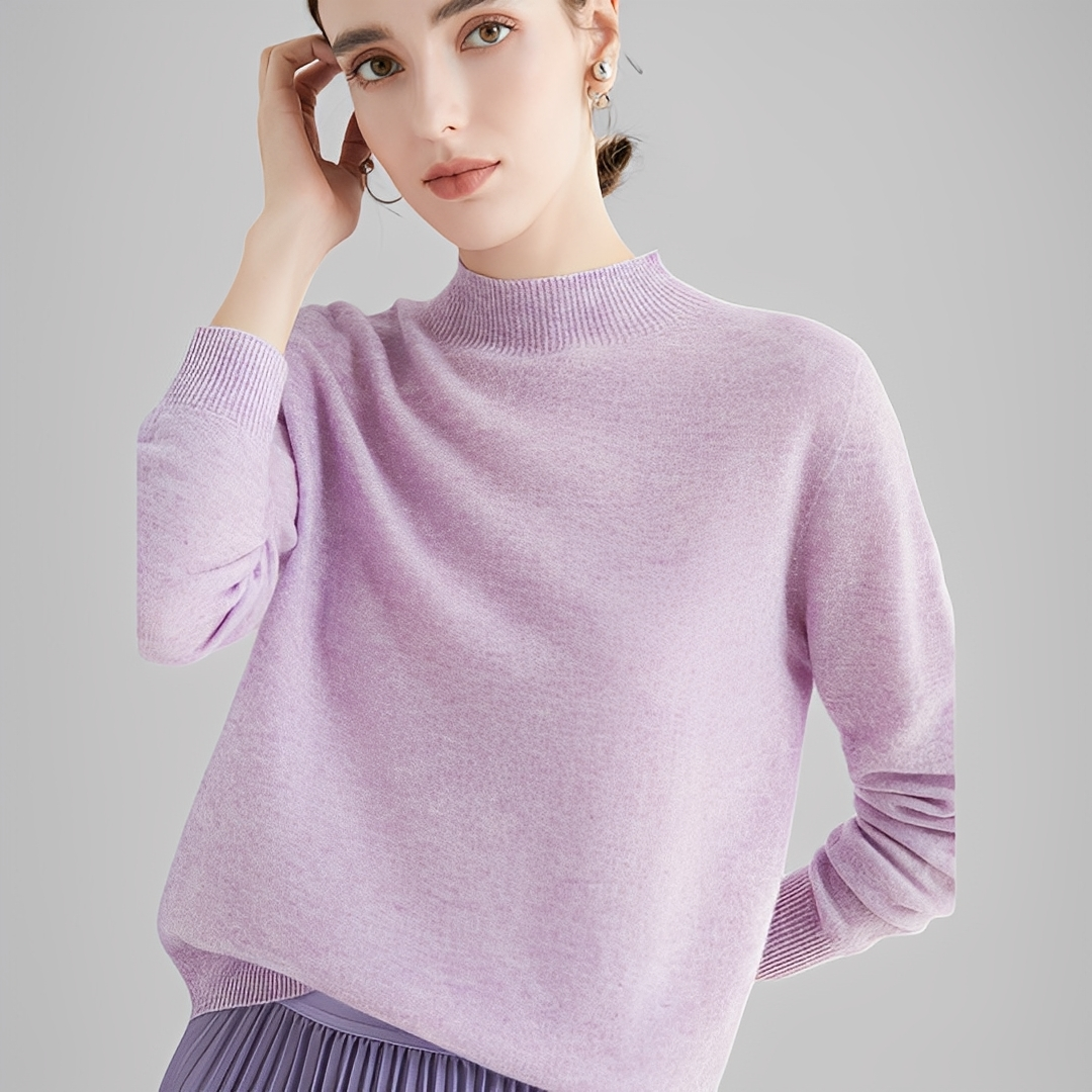 Chrystellene – Komfortabler Damen-Rollkragenpullover