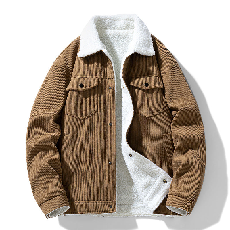 Bernard - Moderne Ordnance-Jacke mit Fleece für Herren