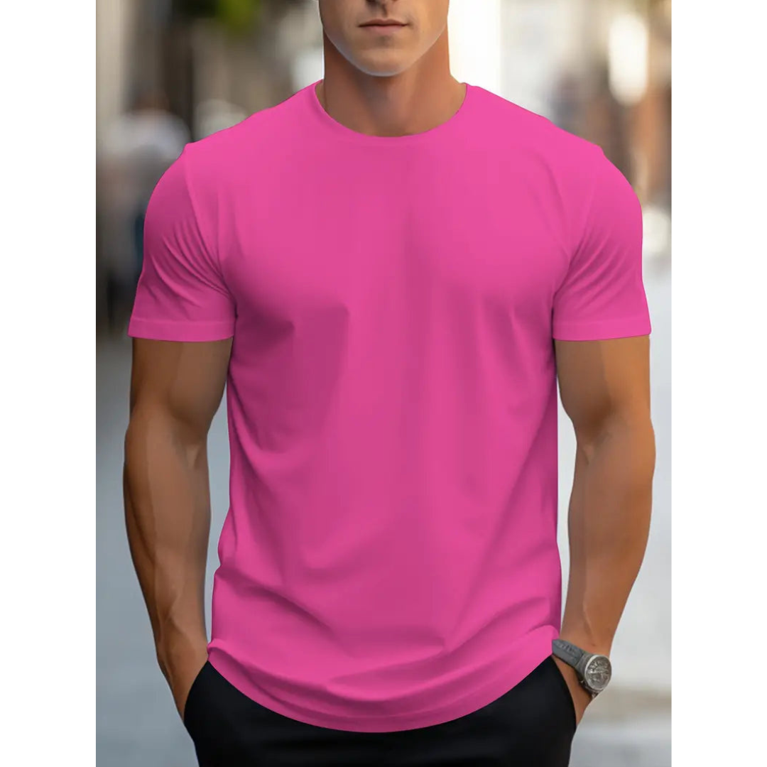 Brian - Klassisches Herren-T-Shirt mit Kurzarm