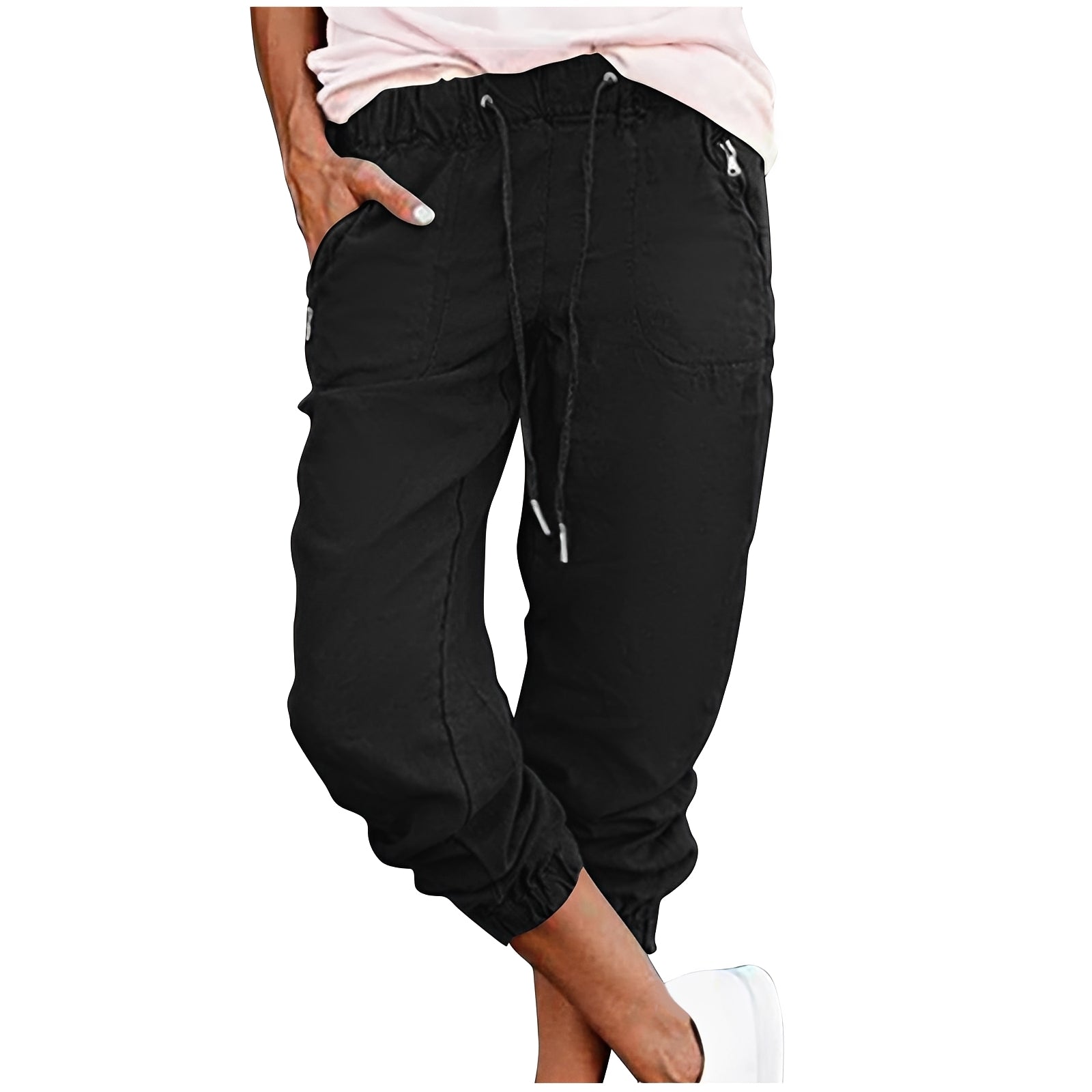 Nina - Bequeme elastische Cargohose für Damen