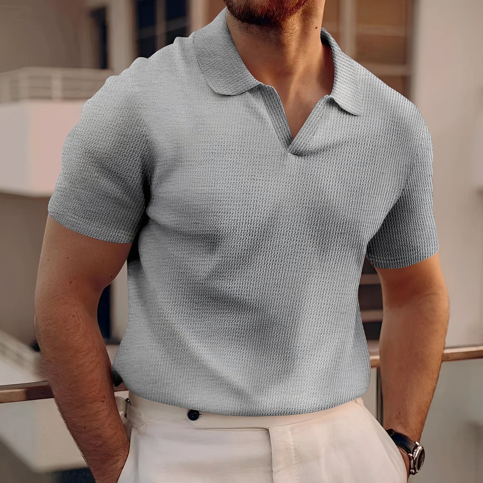 Mellvin - Bequemes Sommer-Polo für Männer