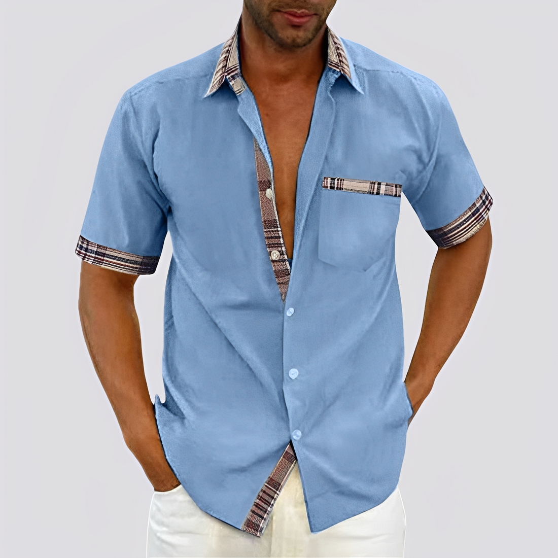 Matt - Elegantes Herren-Kurzarmhemd