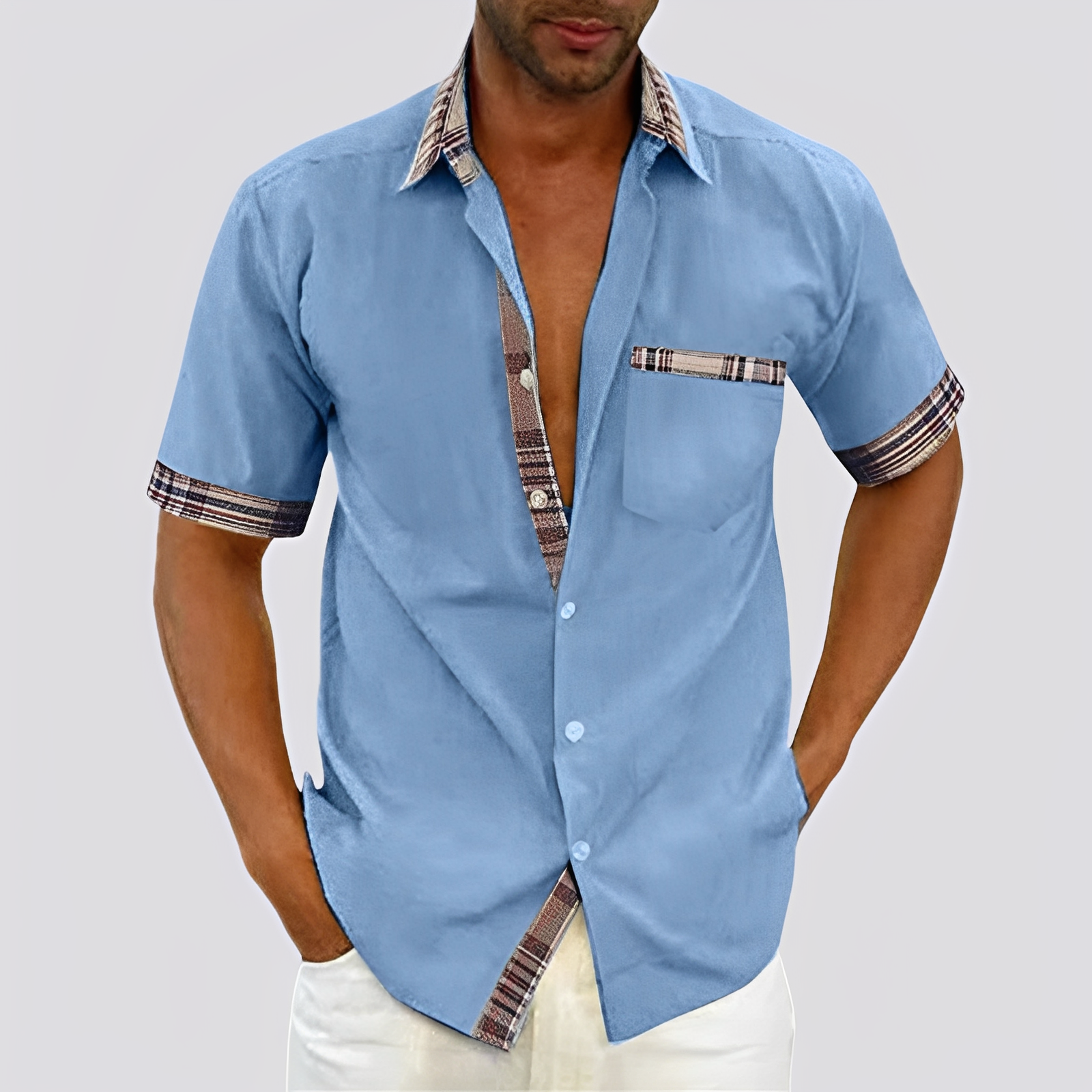 Matt - Elegantes Herren-Kurzarmhemd