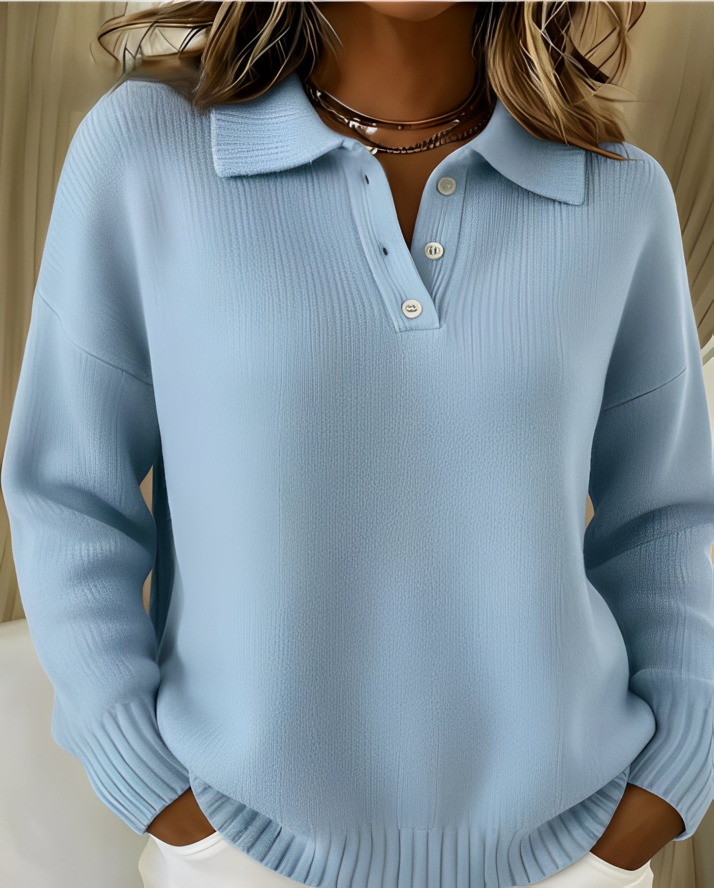 Yancy - Eleganter Damen-Cardigan mit weiter Passform