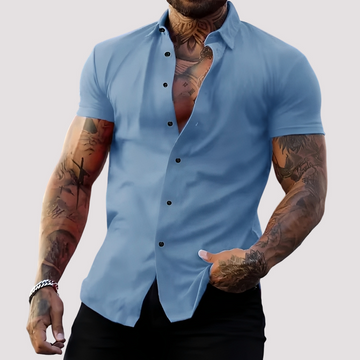 Oscar - Slim-Fit-Kurzarmhemd für Männer
