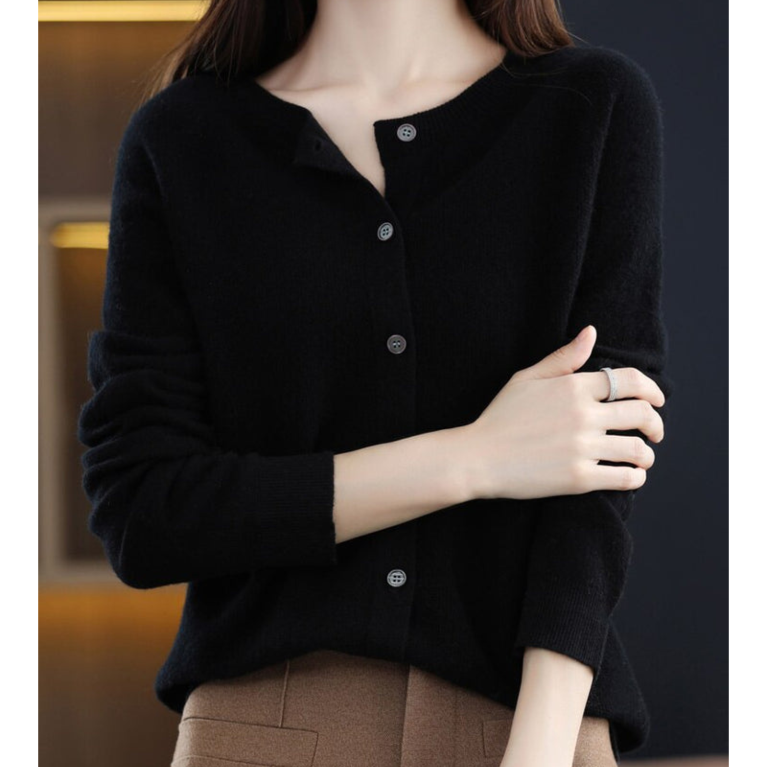 Aubry – Kuschelige, weiche Strickjacke