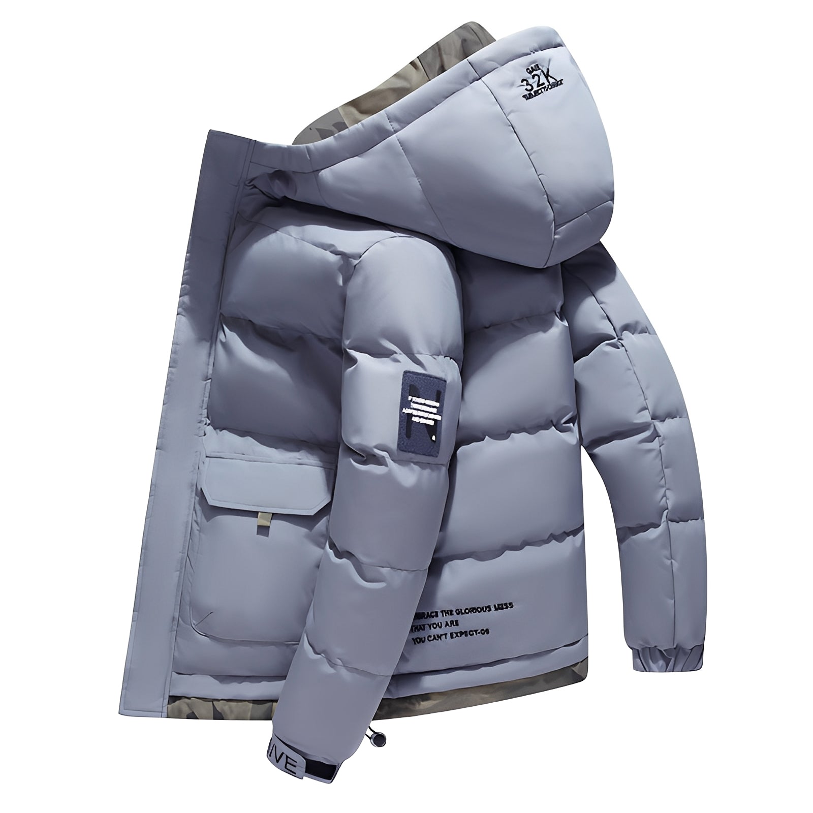 Austin - Moderne und warme Herren-Kapuzenjacke