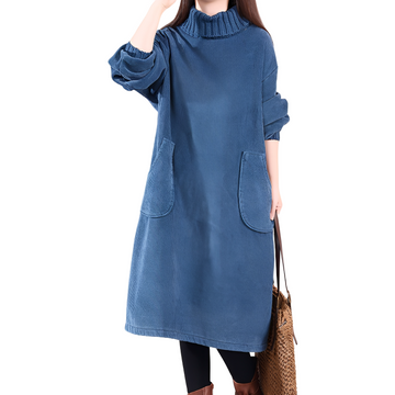Molly - Bequemes, wärmendes Cordkleid für Damen