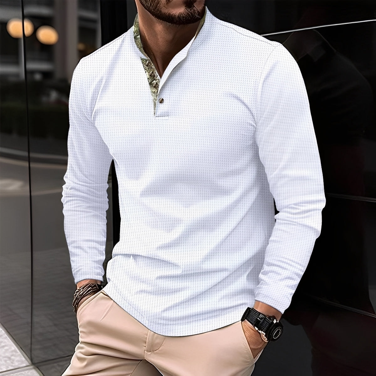 Chester - Neues Herren-Polohemd mit Kragen