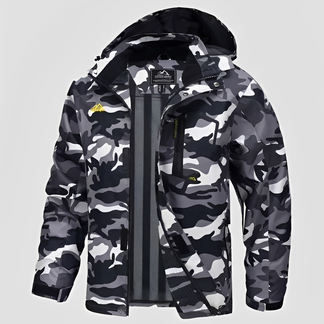 Febous - Herren Winterjacke, wasserdicht