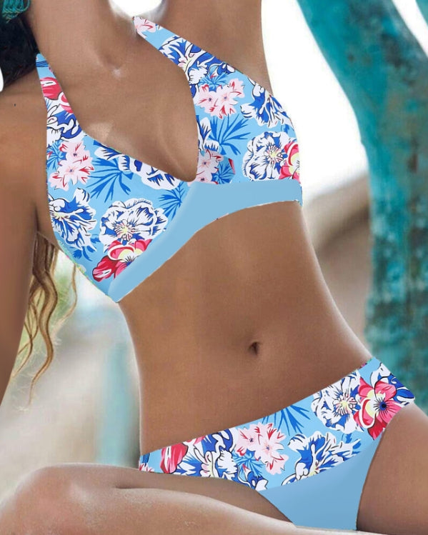Addie - Stylisches hochgeschnittenes Bikini-Set für Frauen