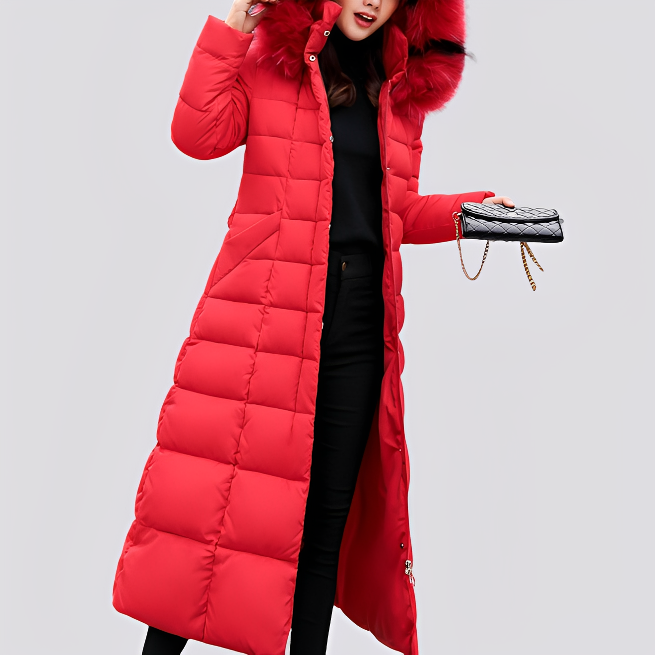 Beatrice - Elegante, warm gefütterte Damen-Parka-Jacke