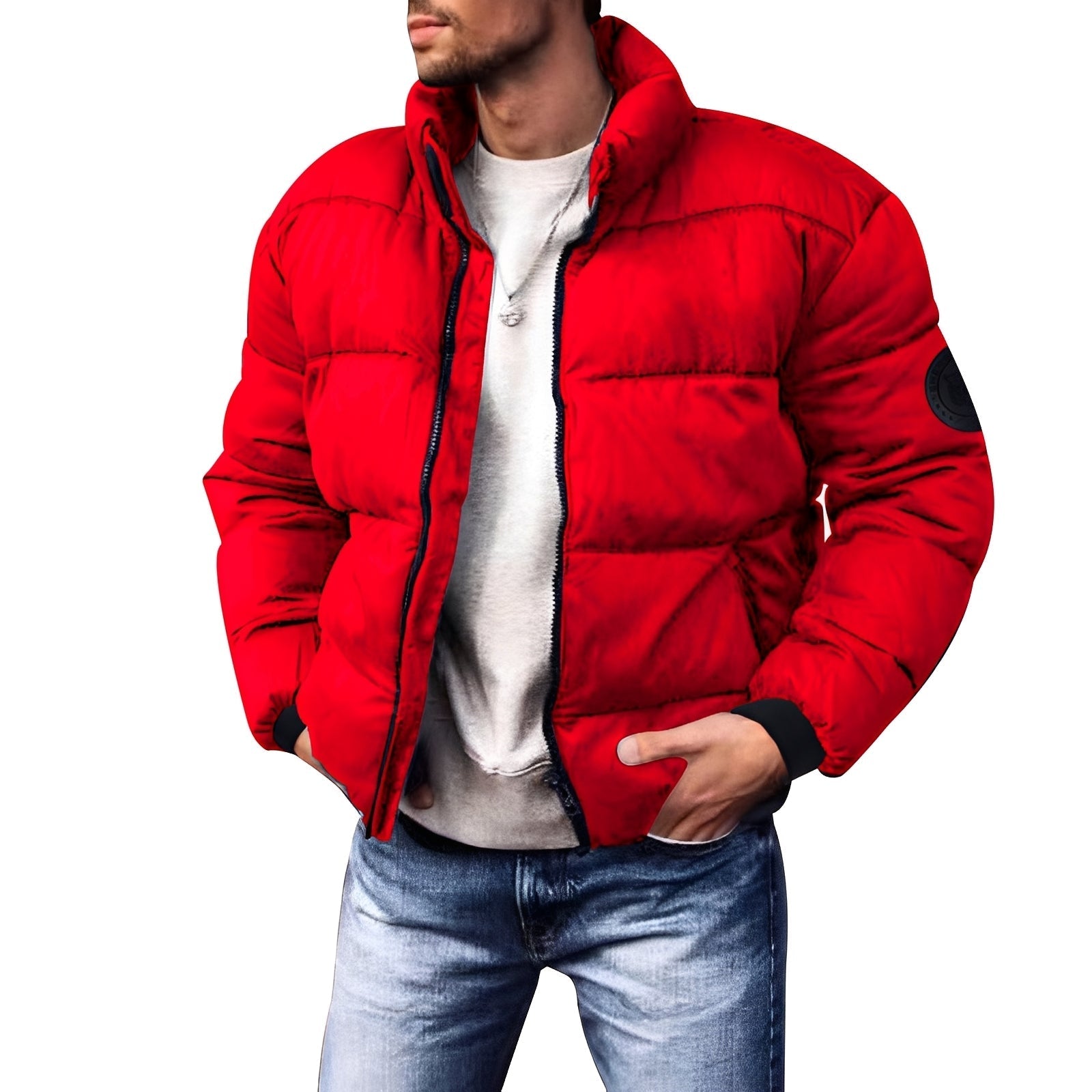 Richard - Leichte, gefütterte Herren-Steppjacke