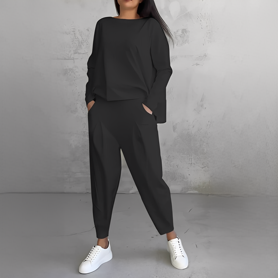 Lilian - Modisches Damen-Set aus Hemd und Hose