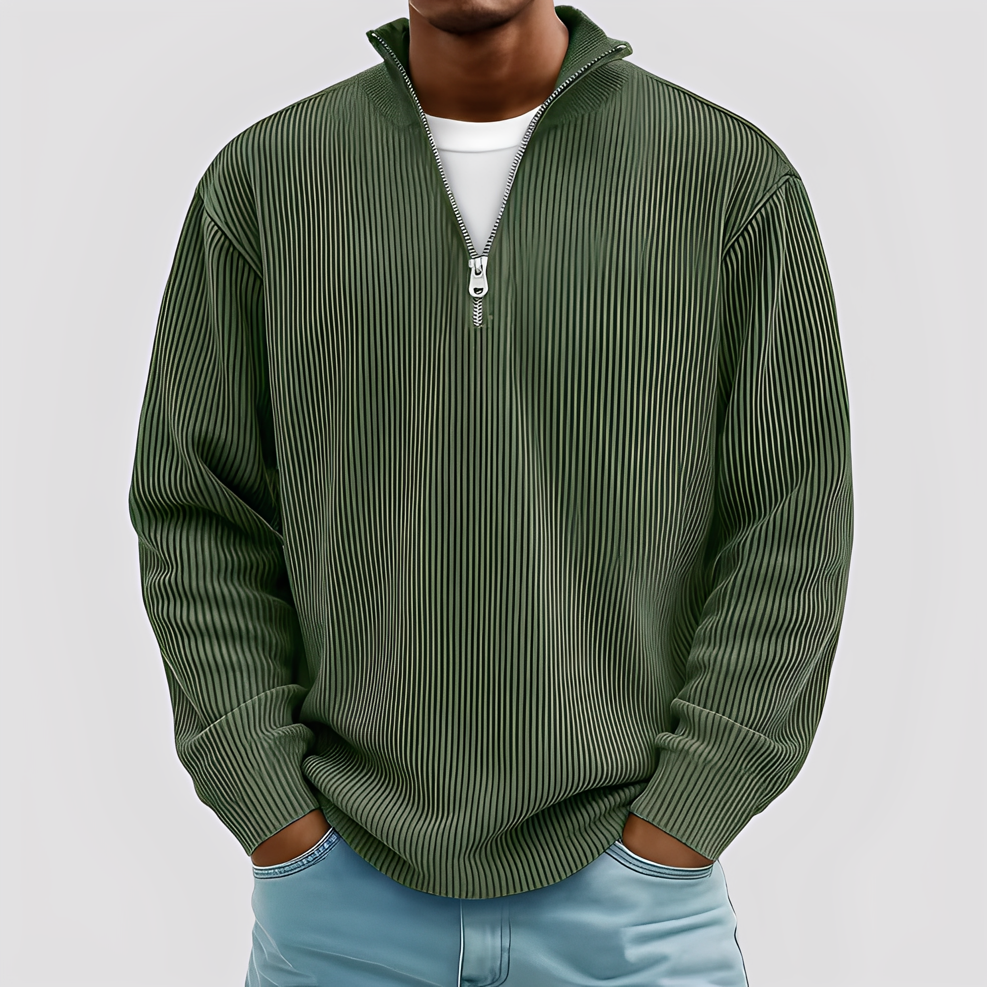 Henry - Zeitgemäßer, komfortabler und warmer Herrenpullover