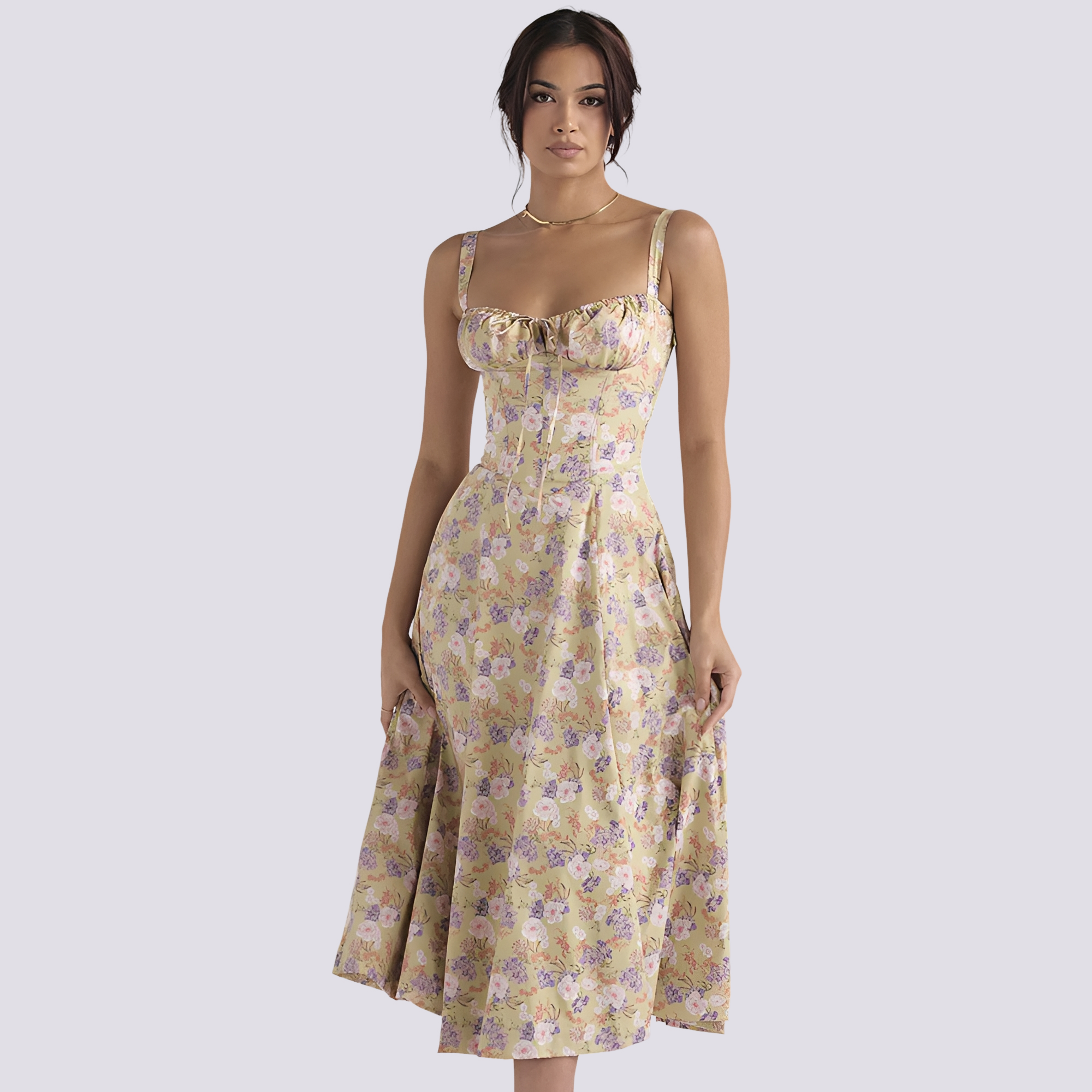 Marley - Entspanntes Blumenkleid