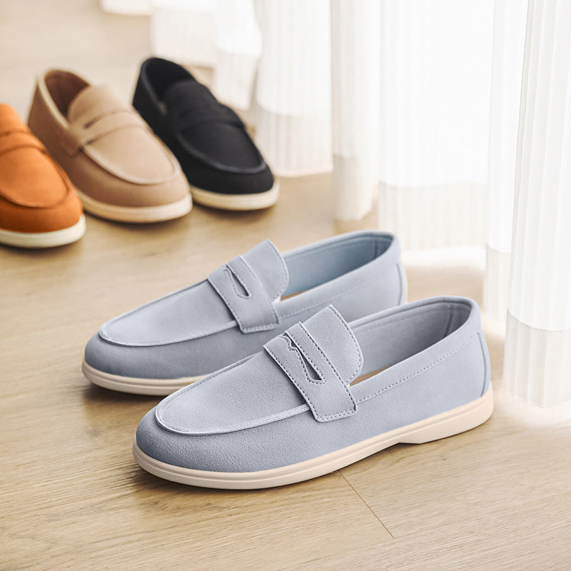 Jonathan - Elegante, lässige Herren-Wildleder-Slipper