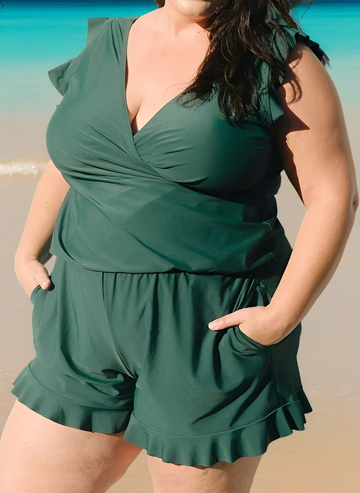 Shania - Eleganter Damen-Badeanzug mit BH