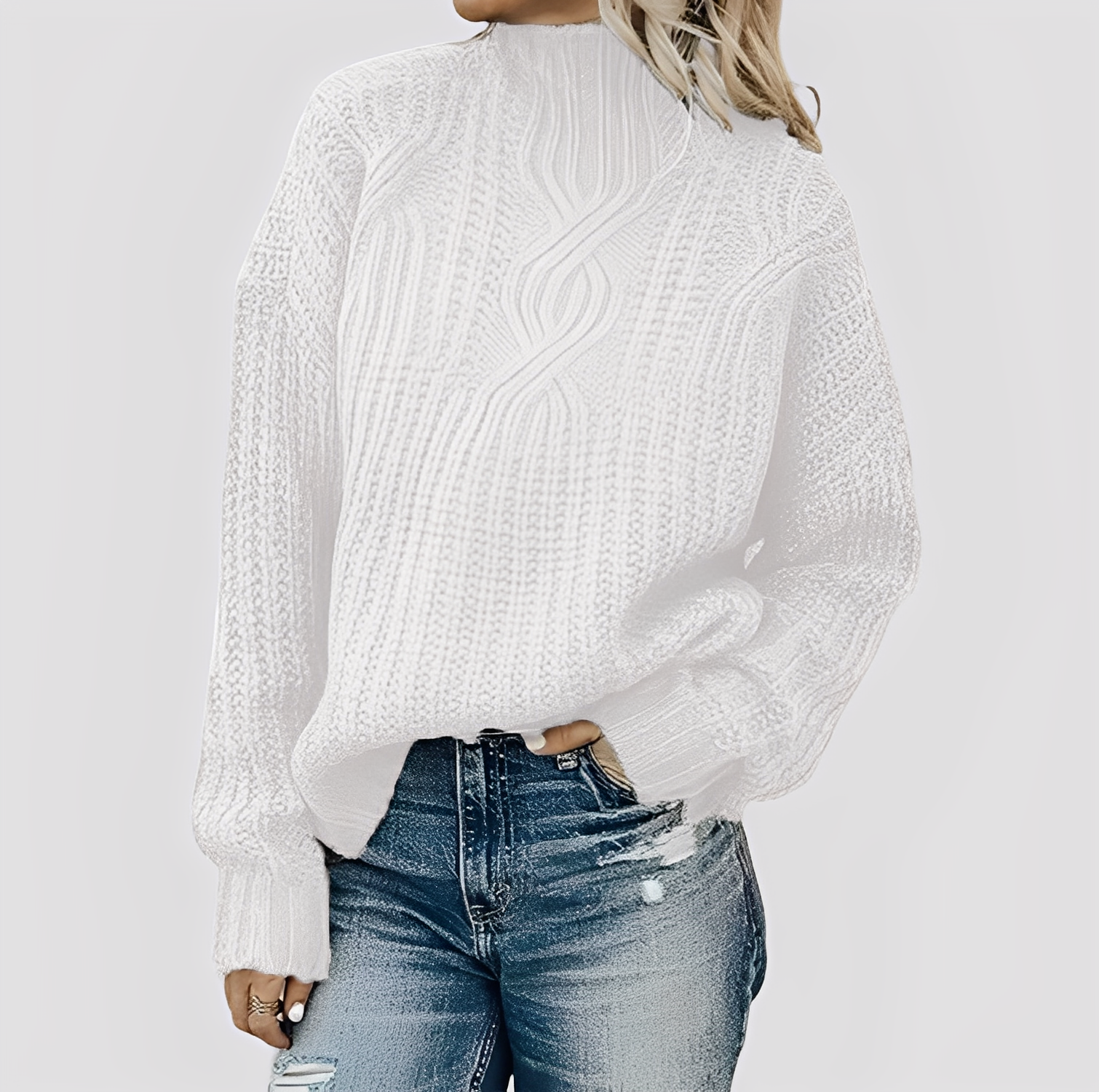 Julianne - Eleganter, komfortabler Frauenpullover