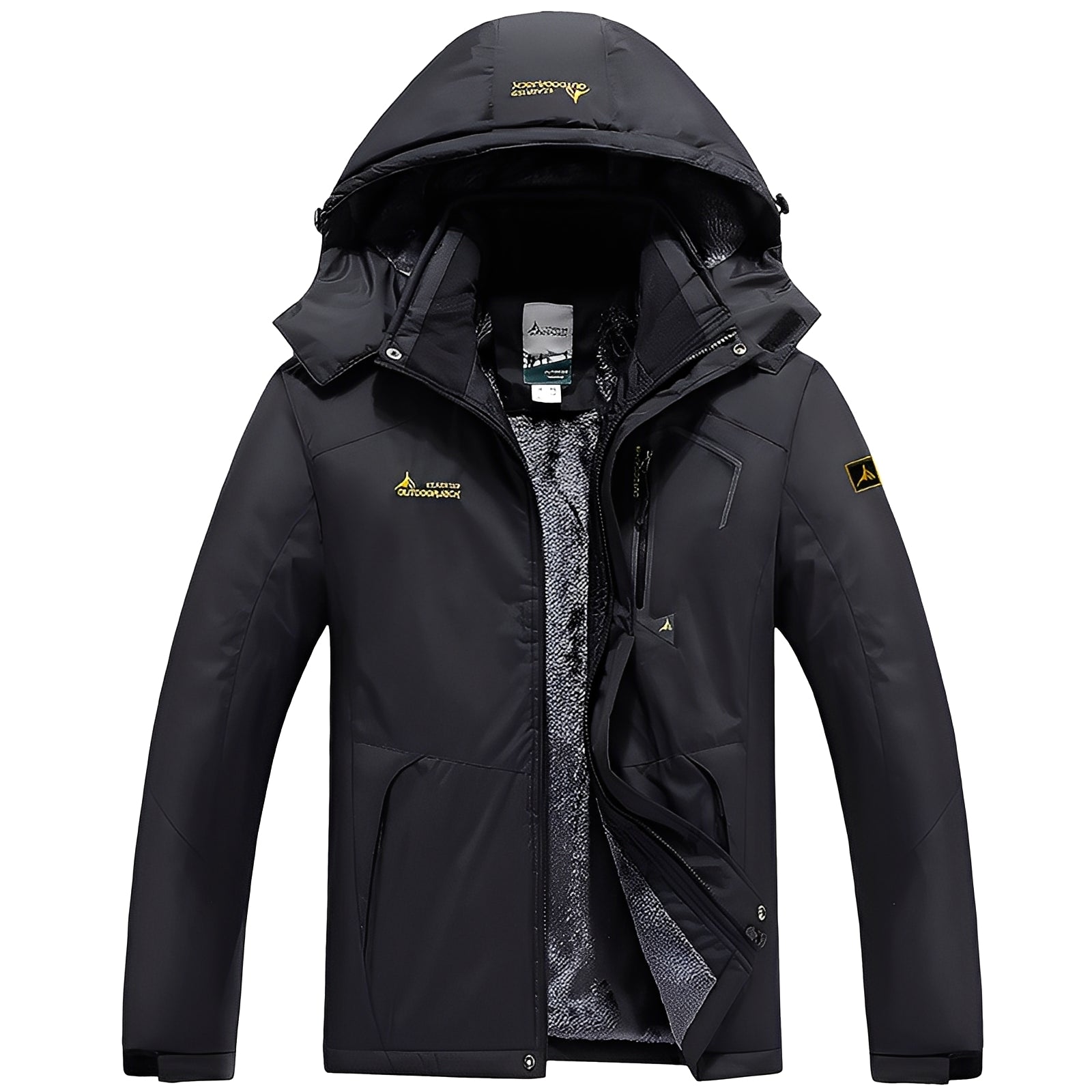 Heather - Trendige, warme Winterjacke für Damen mit Fleece-Imitat