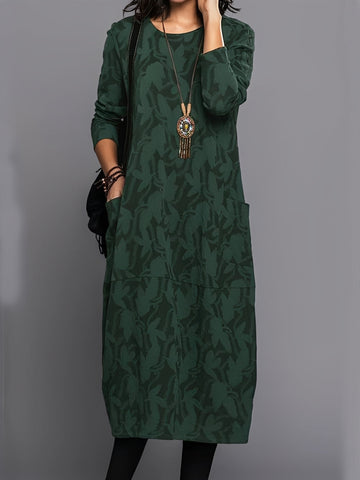 Kadence - Schickes Frauenkleid mit langen Ärmeln