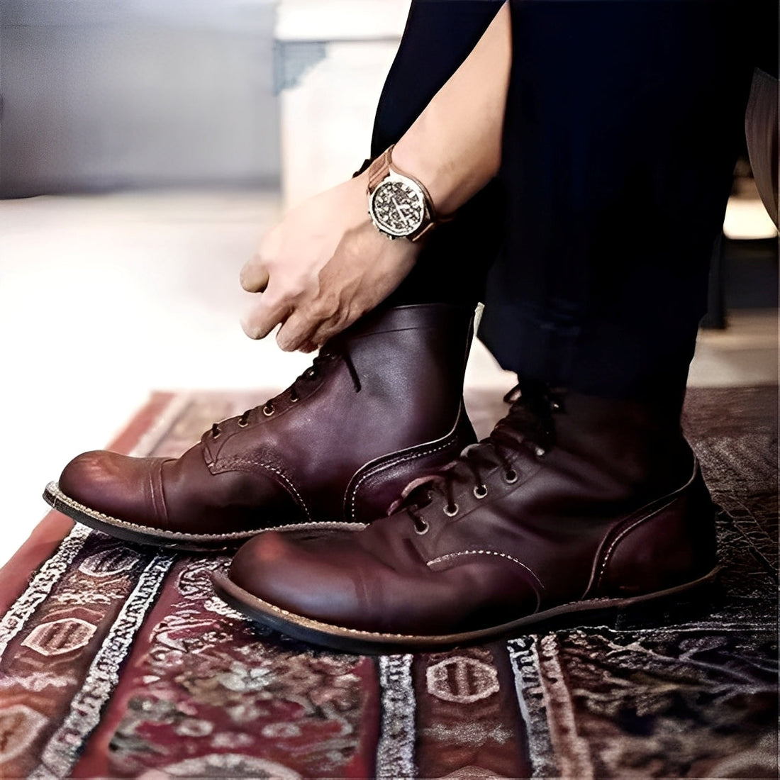Garrick - Starke Retro-Stiefel für Männer