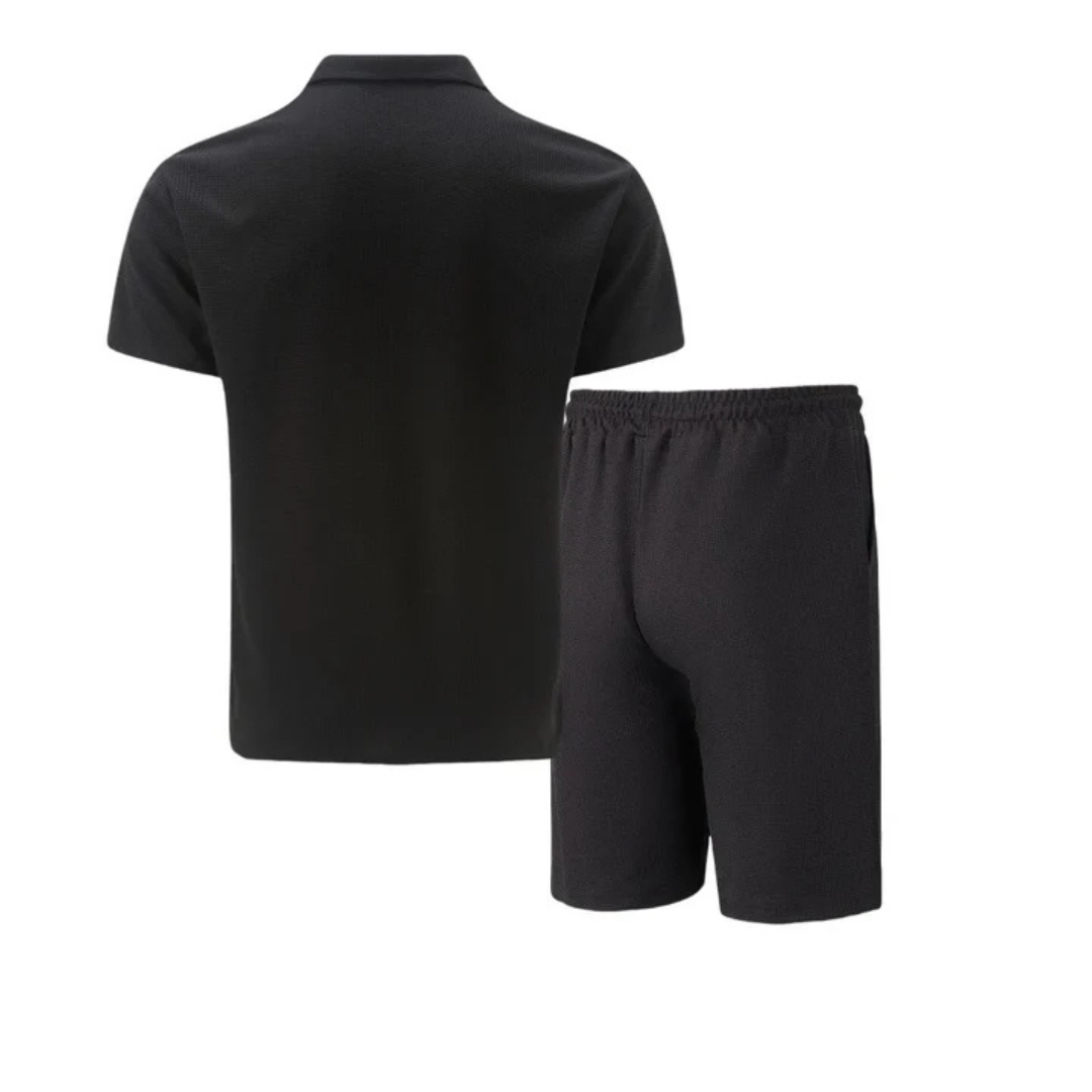 Zephyr - Herren Baumwolle Ko-ord Set im lockeren Stil