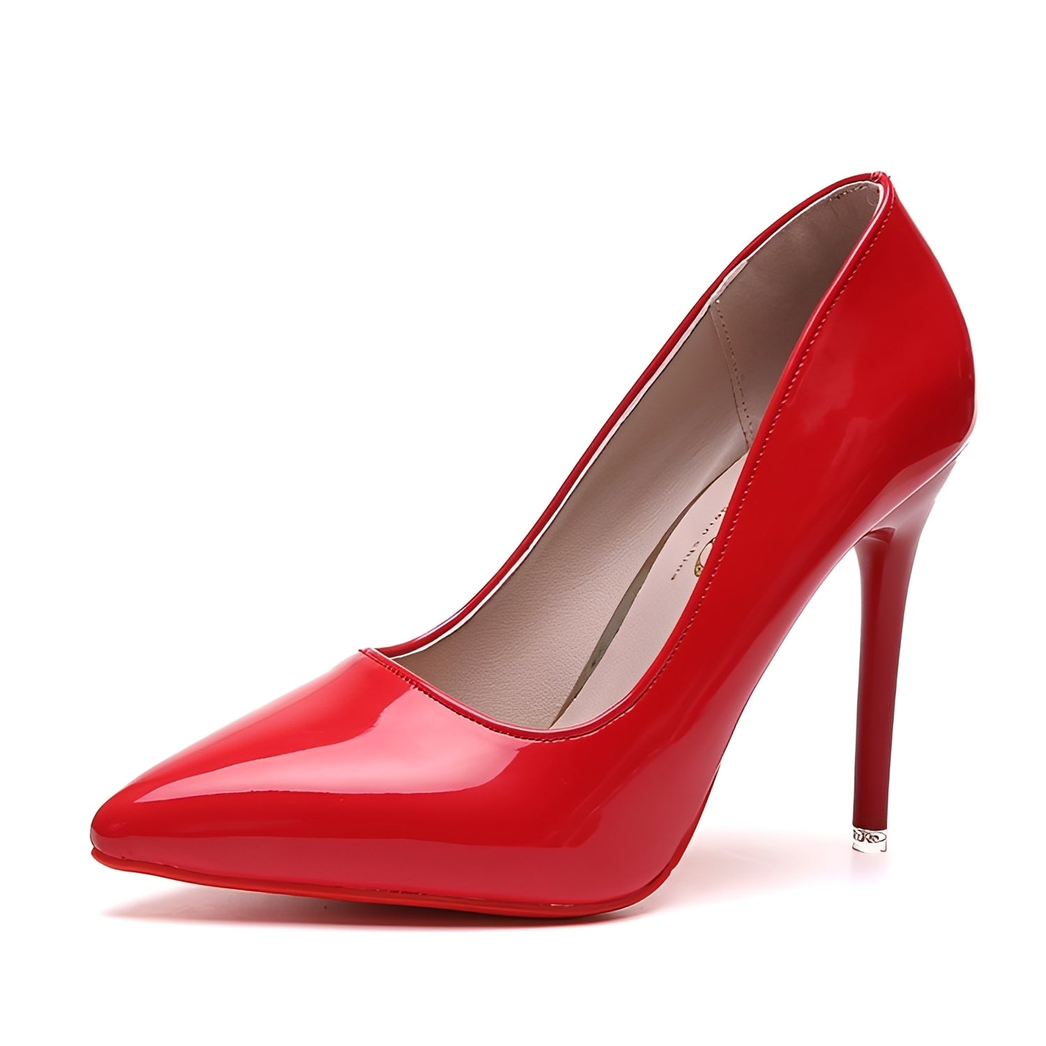 Caroline - Damenplateauschuhe mit spitzem Zehenbereich