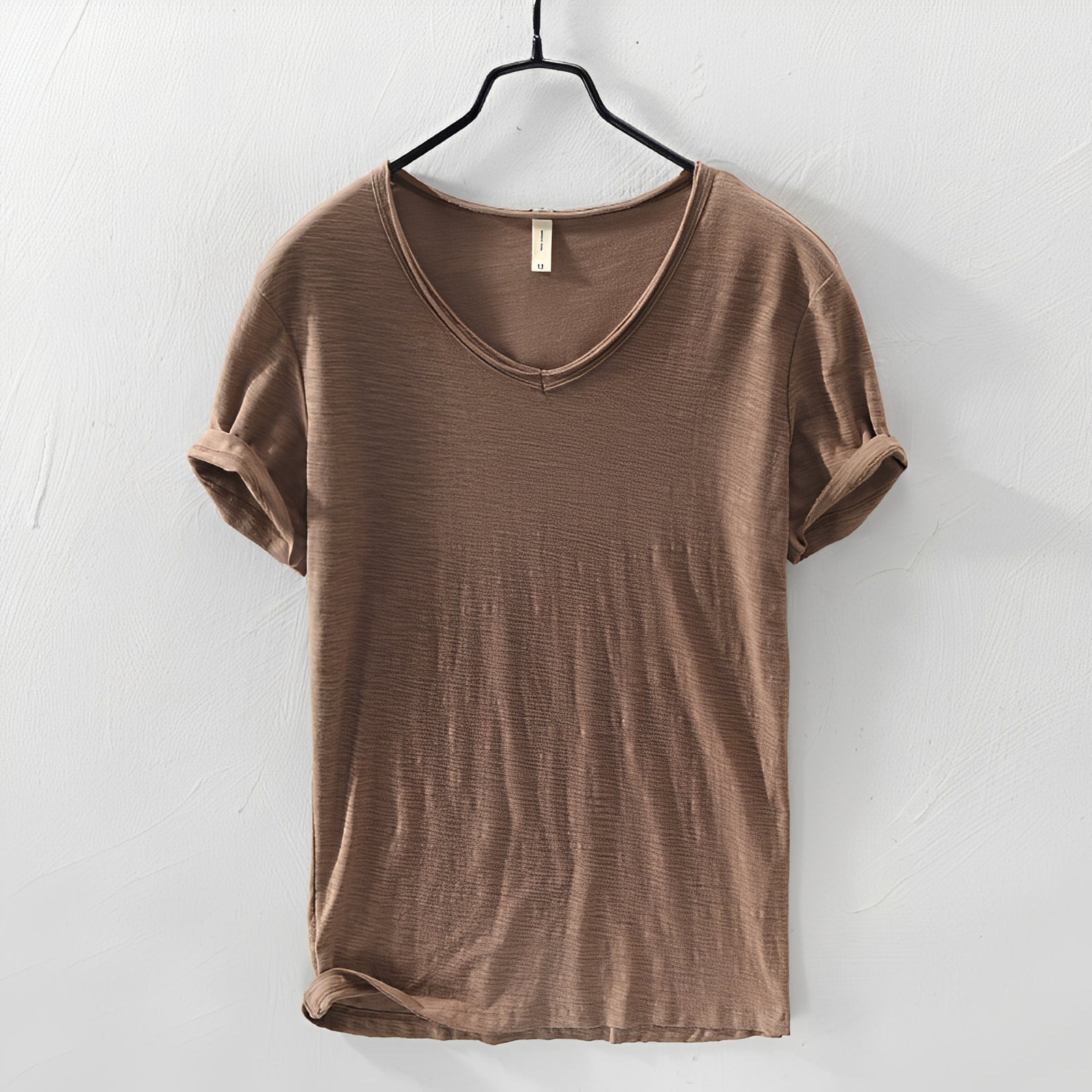 Lardo - Herren T-Shirt einfarbig und atmungsaktiv