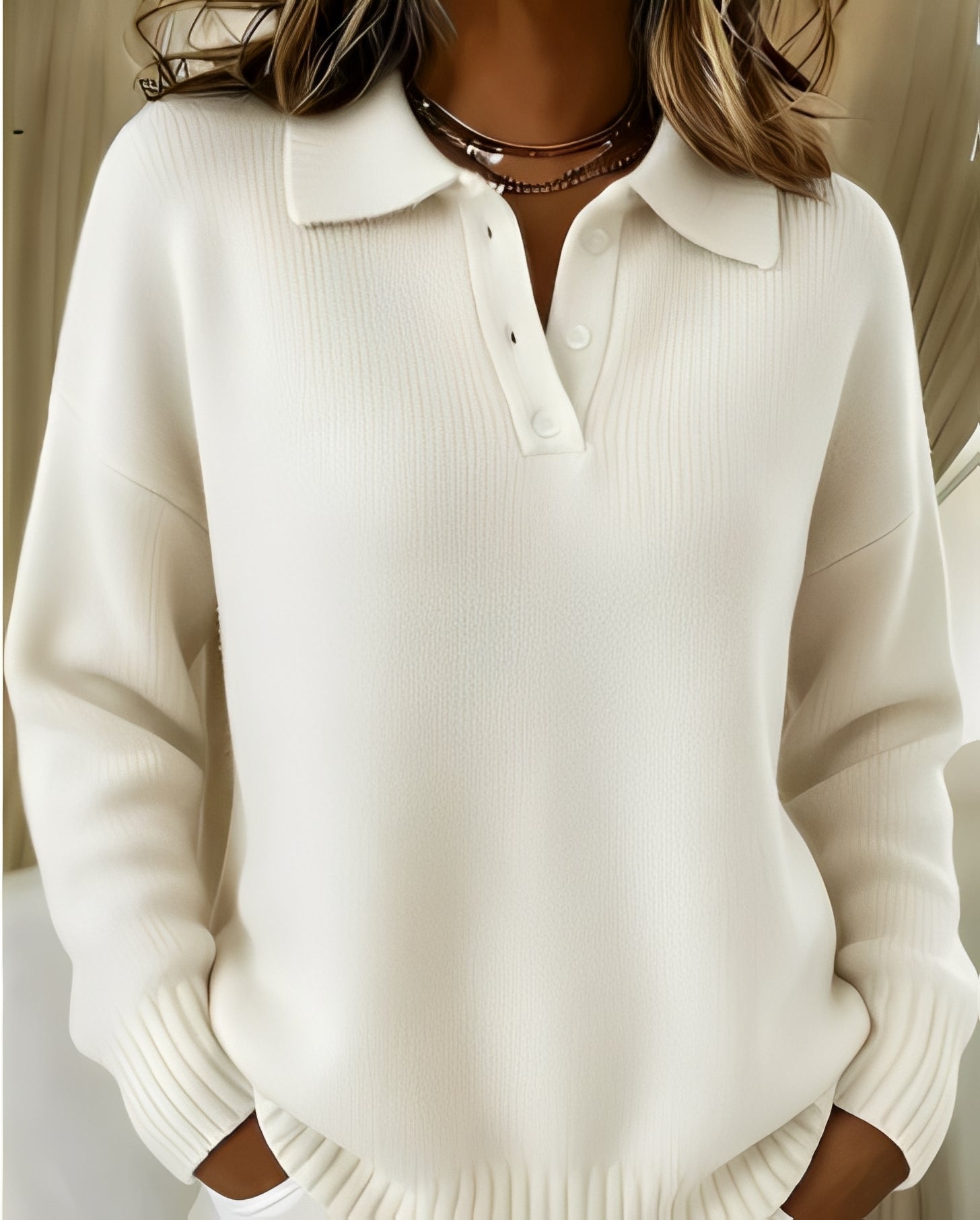Yancy - Eleganter Damen-Cardigan mit weiter Passform