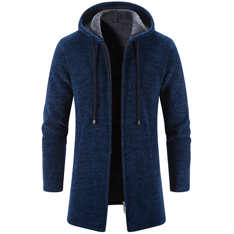 Reginald - Bequeme, warme Fleecejacke mit Kapuze für Herren