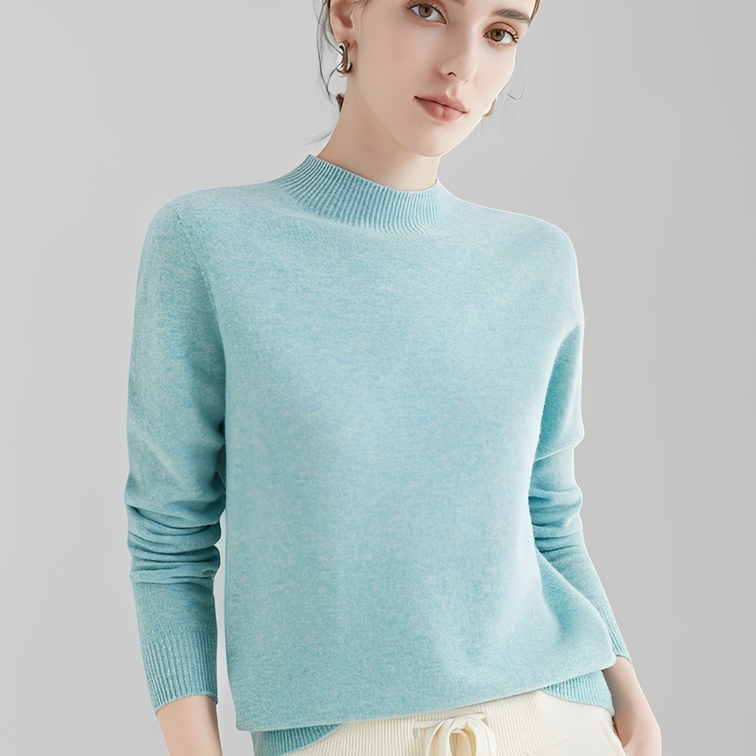 Chrystellene – Komfortabler Damen-Rollkragenpullover