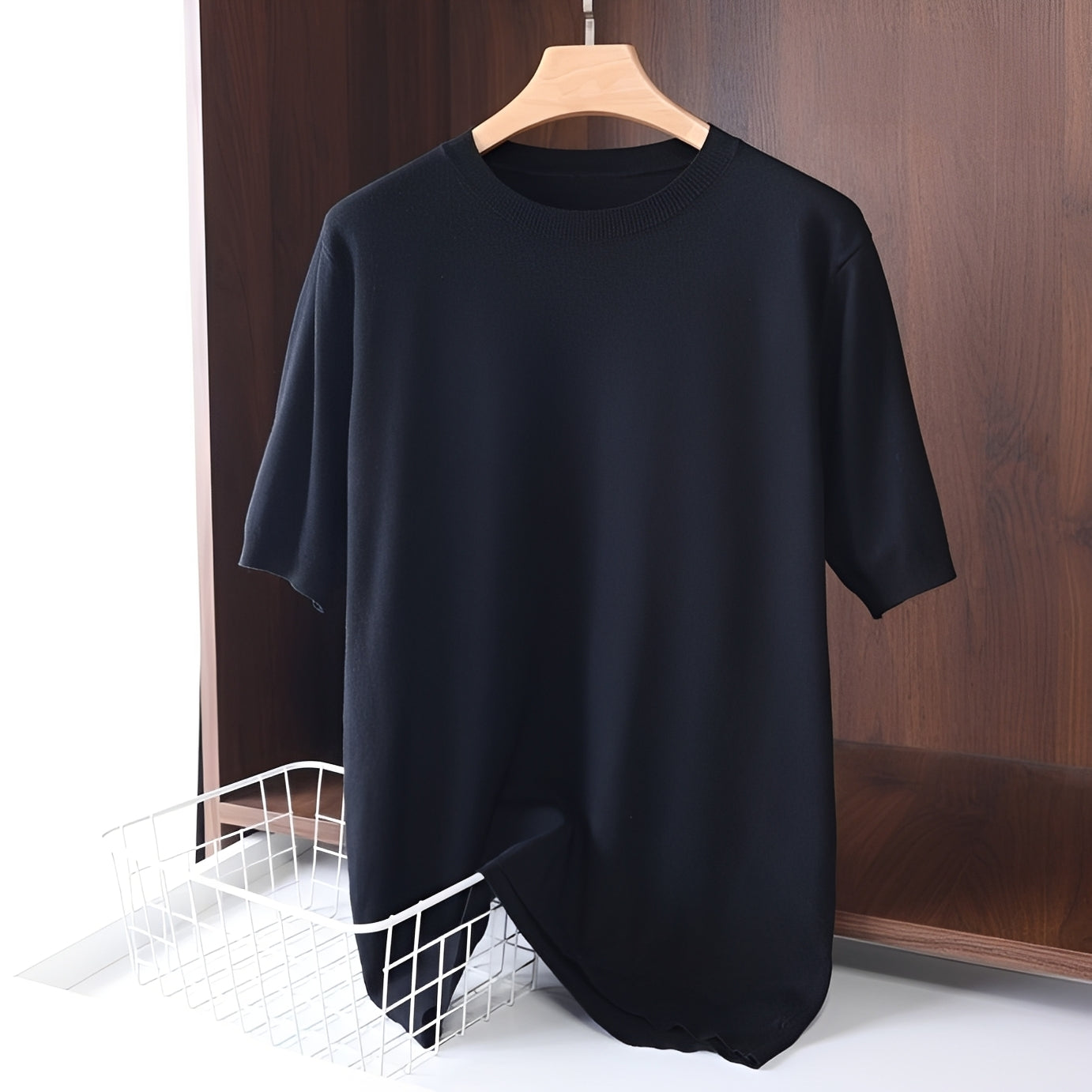Nannie - Legeres Damen-T-Shirt mit Rundhalsausschnitt