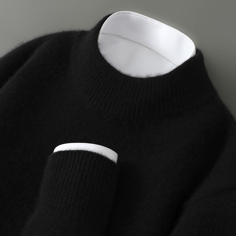 Wayne – Retro-Herrenpullover aus schwerem Stoff