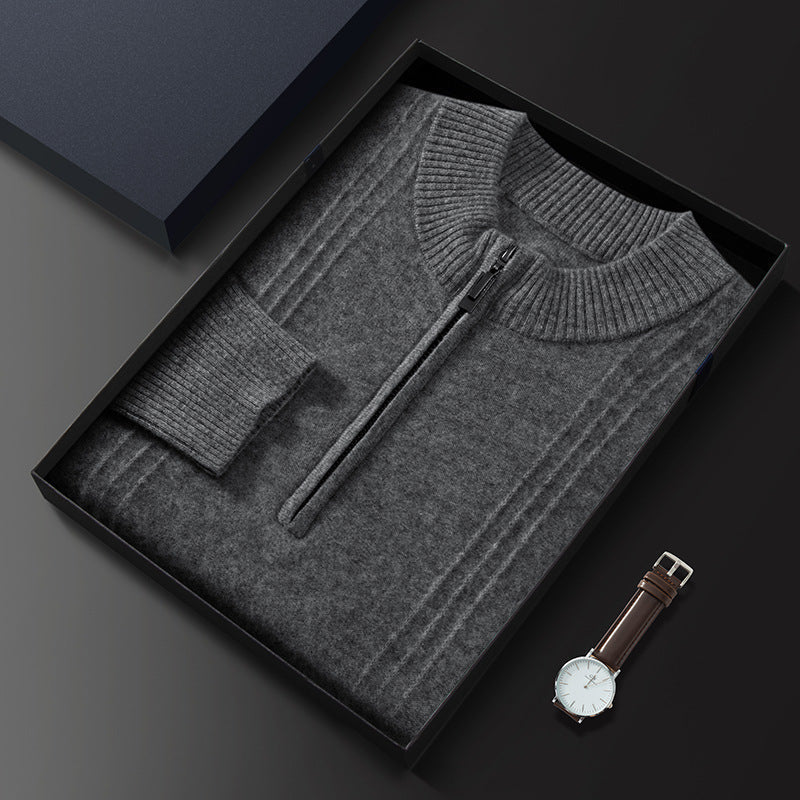 Ralph – Eleganter Herrenpullover mit Rippstruktur