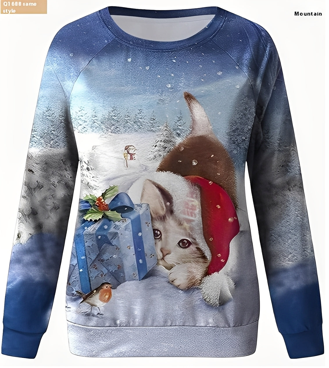 Quinty - Damen-Weihnachtspullover
