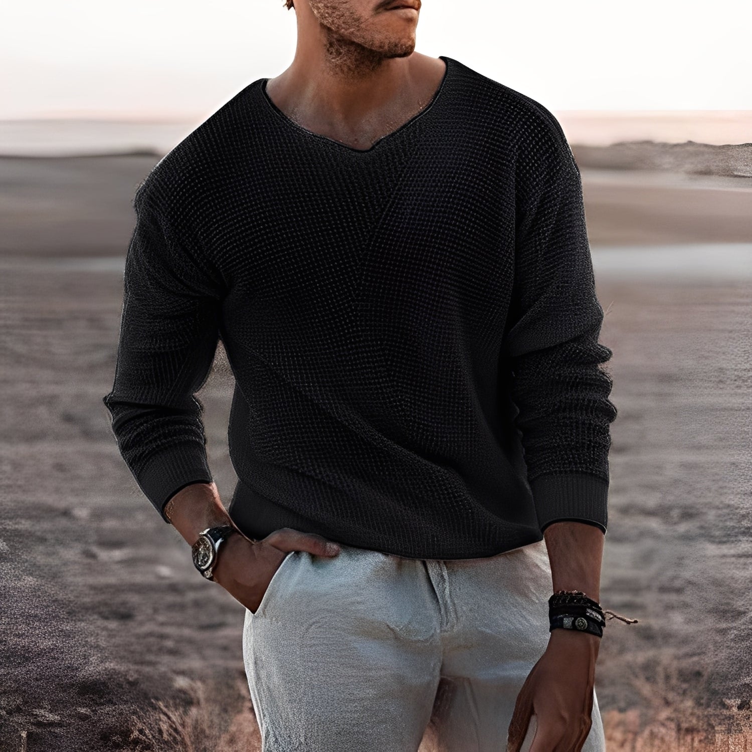 Dion - Schicker und gemütlicher Herrenpullover