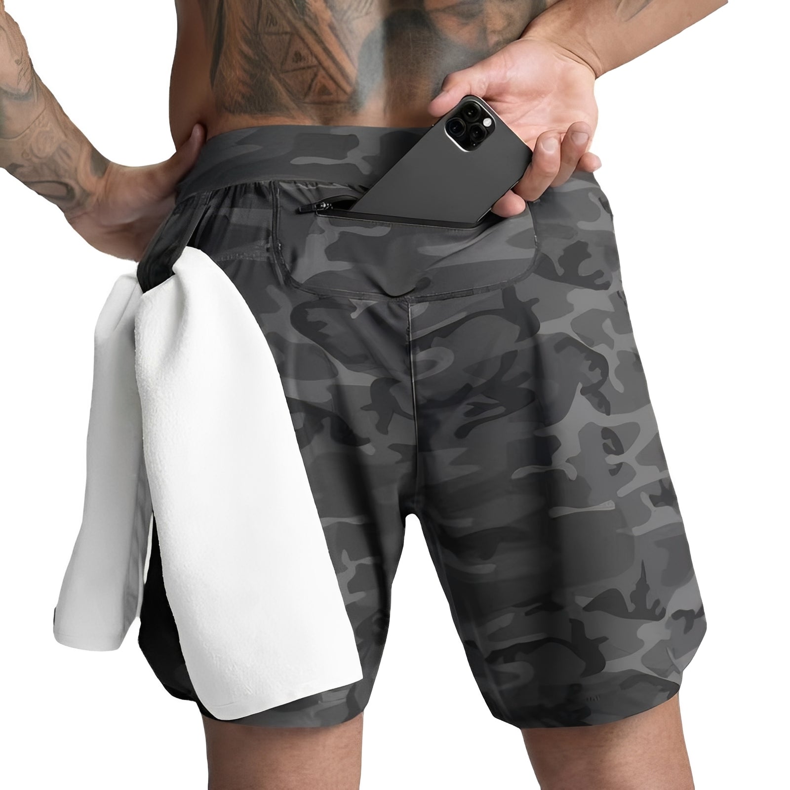 Charles - Herren Sport-Shorts, schnell trocknend und luftig