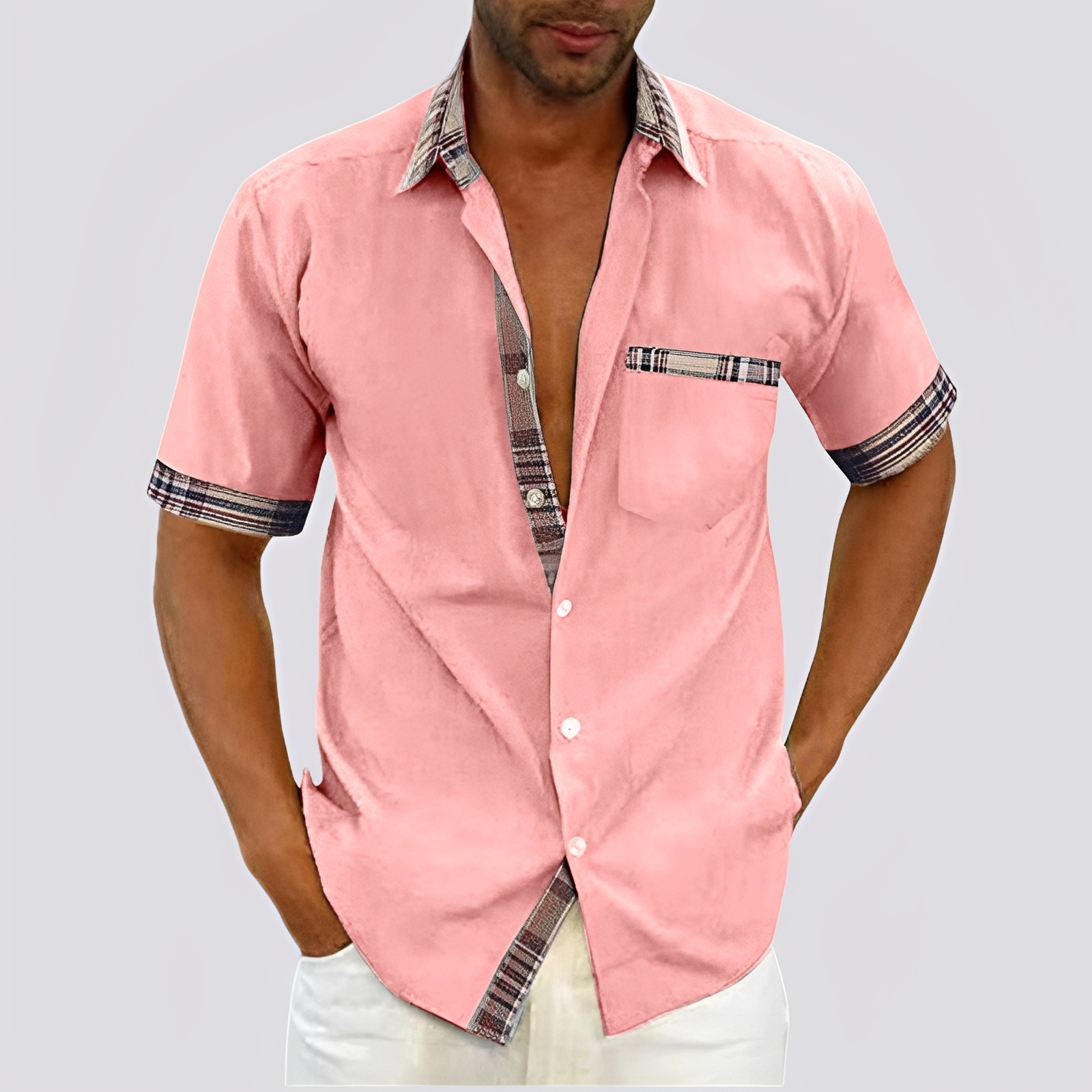 Matt - Elegantes Herren-Kurzarmhemd