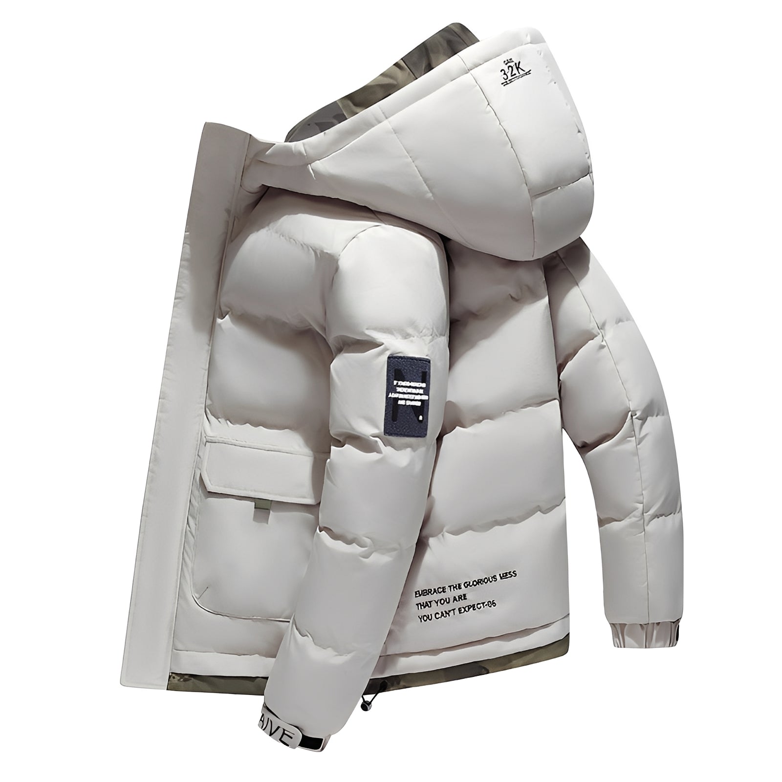 Austin - Moderne und warme Herren-Kapuzenjacke