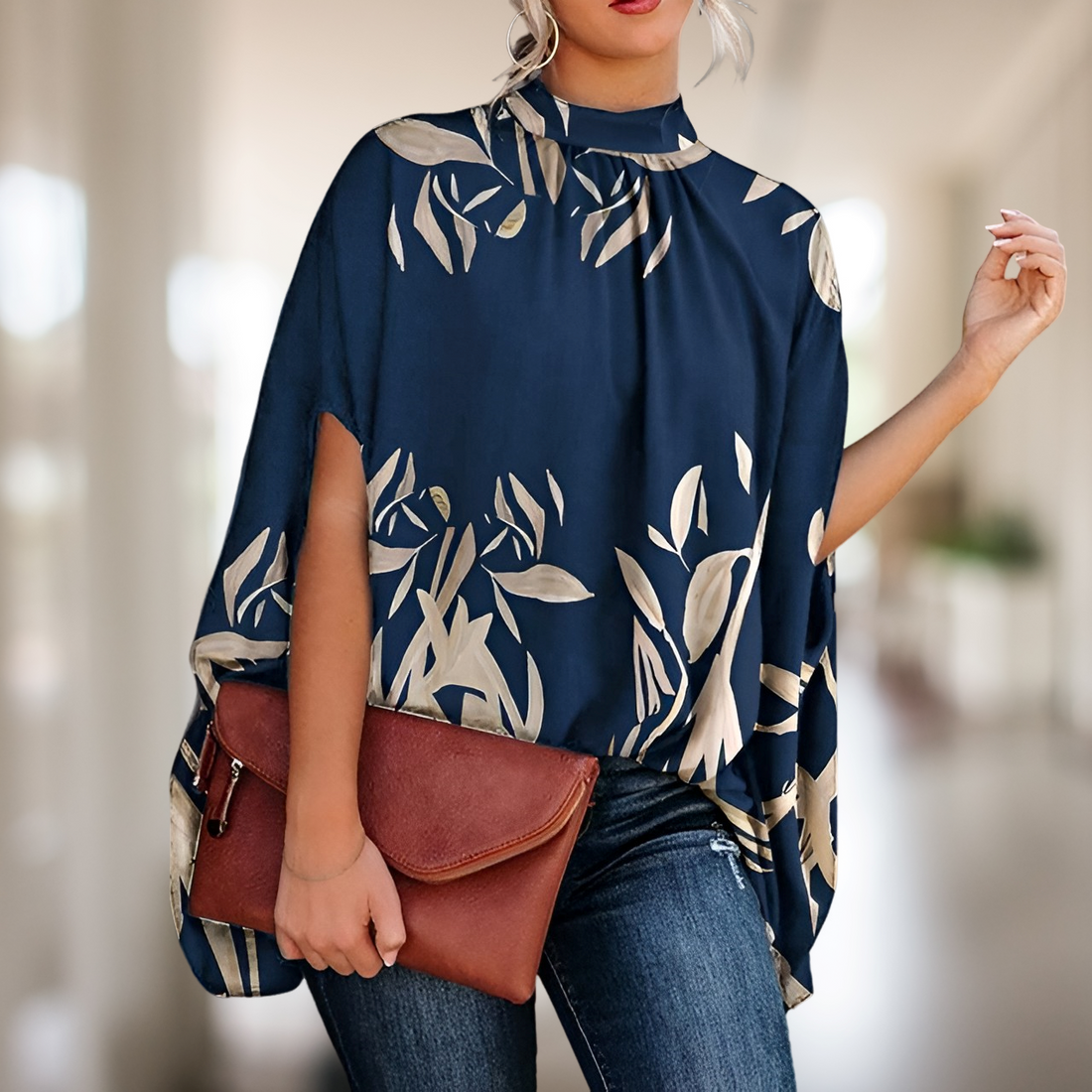 Lena – Elegante Bluse mit feinem Detail
