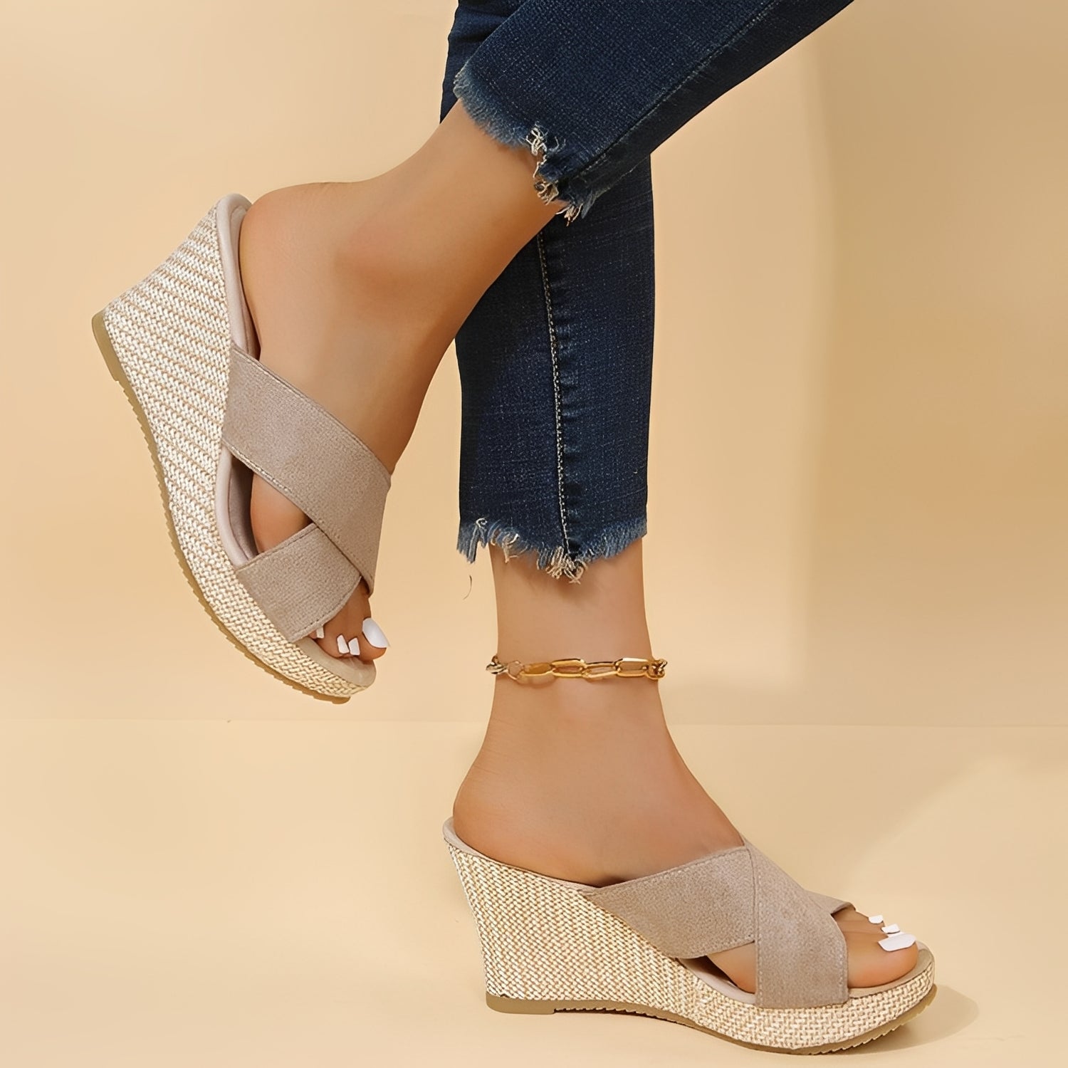 Julie - Elegante und bequeme Keilsandalen für Frauen