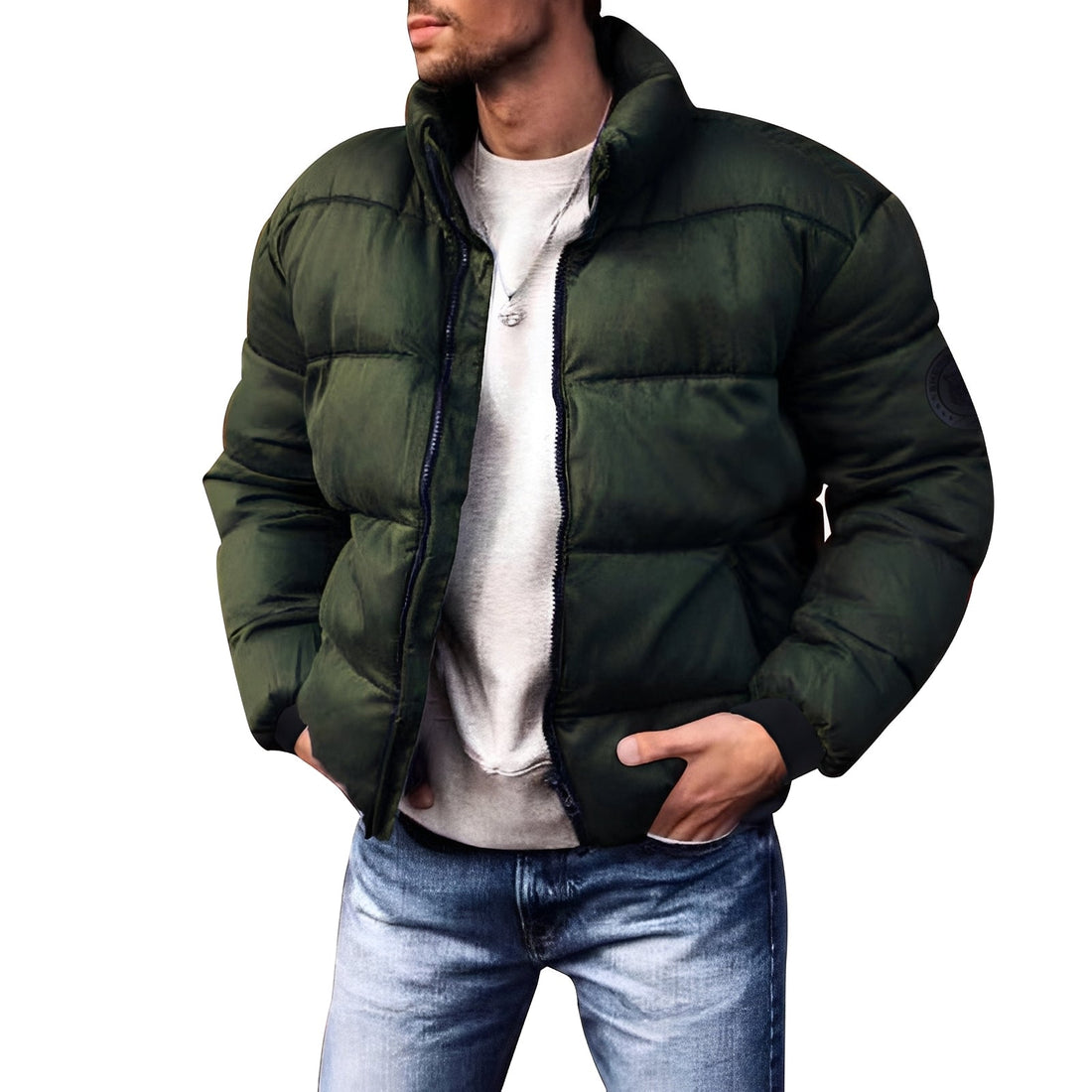 Richard - Leichte, gefütterte Herren-Steppjacke