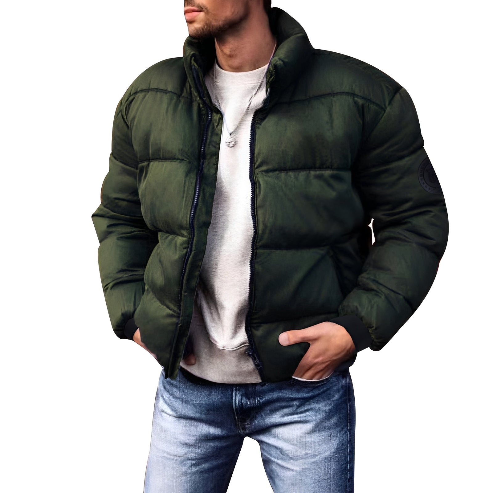 Richard - Leichte, gefütterte Herren-Steppjacke