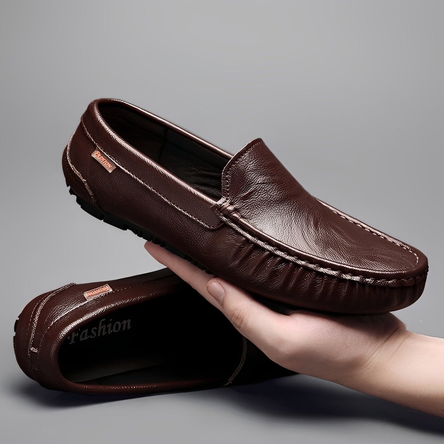Jacob - Stilvolle, locker sitzende Lederschuhe für Herren